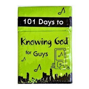 Boxed Card Set. 101 Days To Knowing God For Guys. NWT.